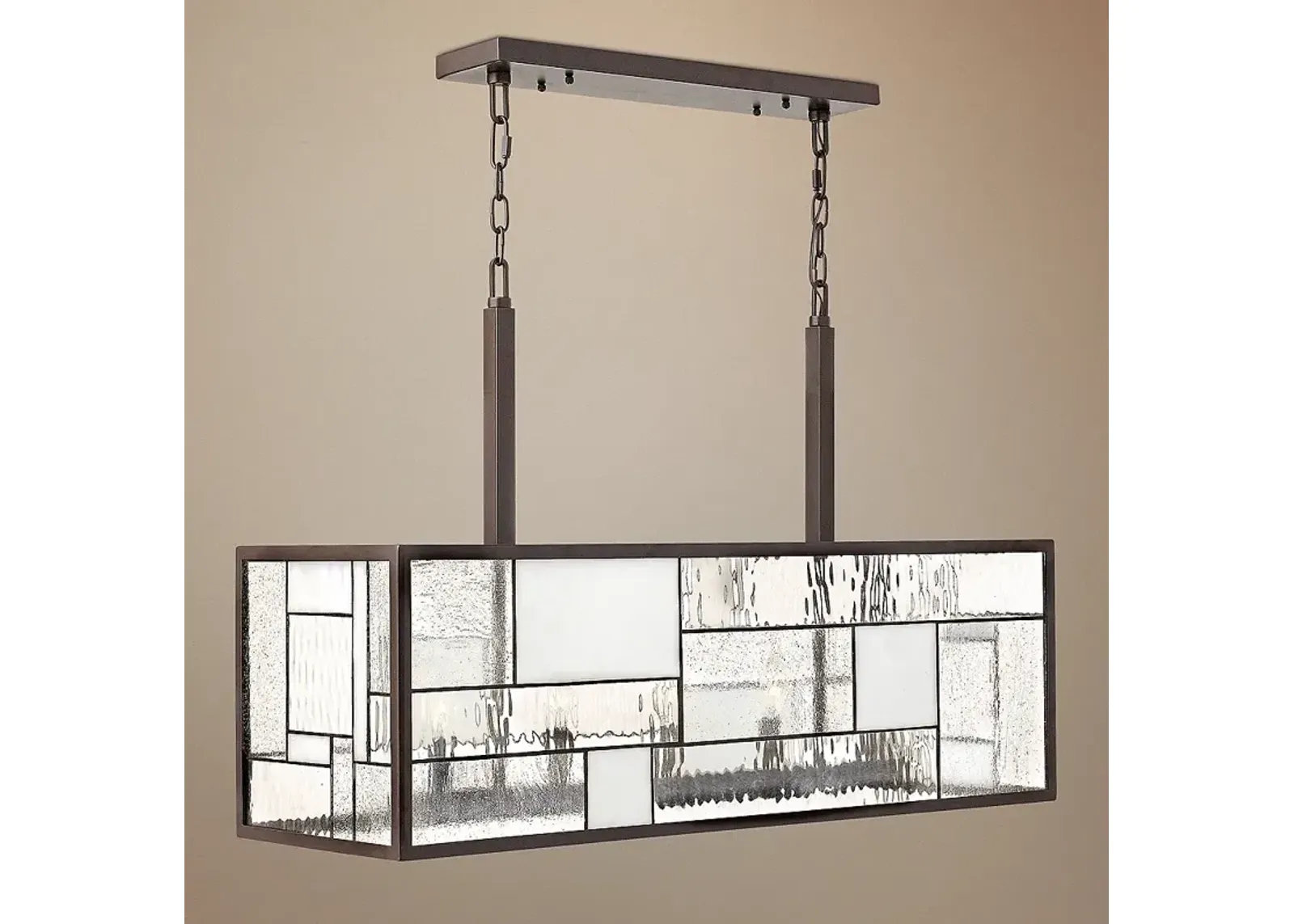 Hinkley Mondrian 36" Wide Buckeye Bronze Pendant Light