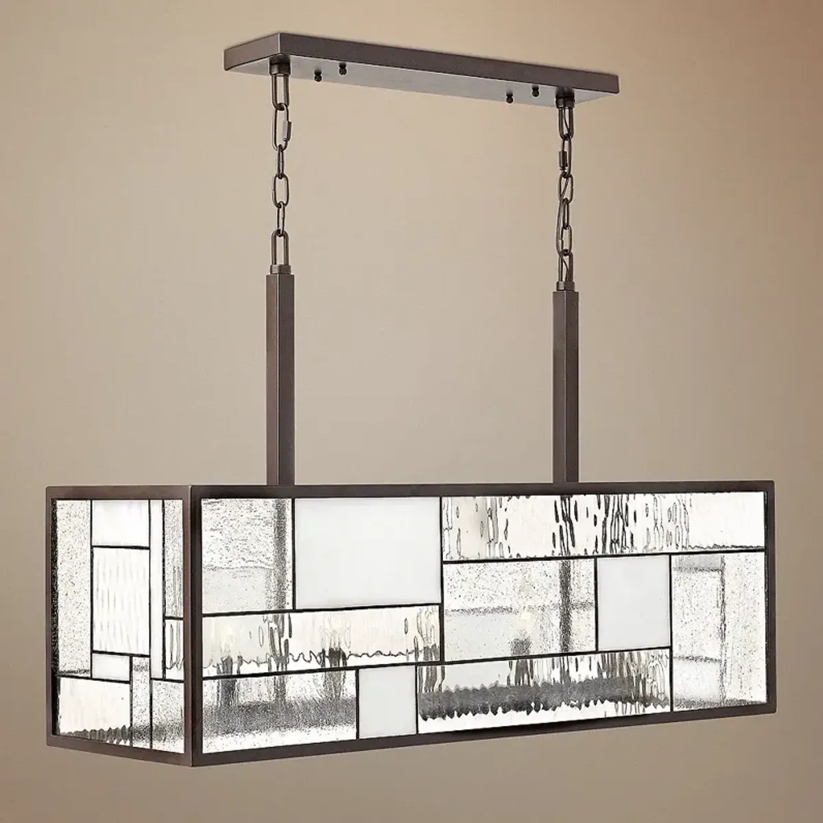 Hinkley Mondrian 36" Wide Buckeye Bronze Pendant Light