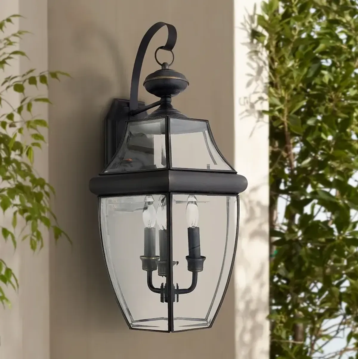 Quoizel Newbury 22 1/2" High Large Outdoor Wall Light