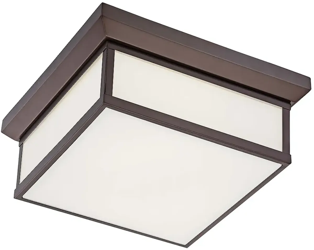 Kentwood Collection 13" Wide Harvard Bronze Ceiling Light