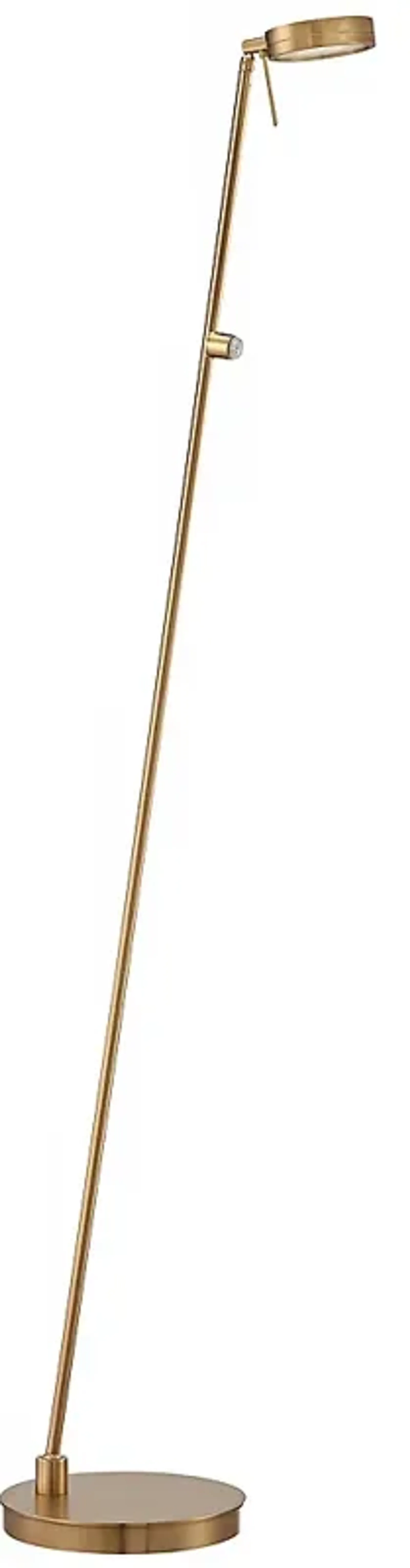 George Kovacs 49 3/4" High Modern Honey Gold LED Floor Lamp