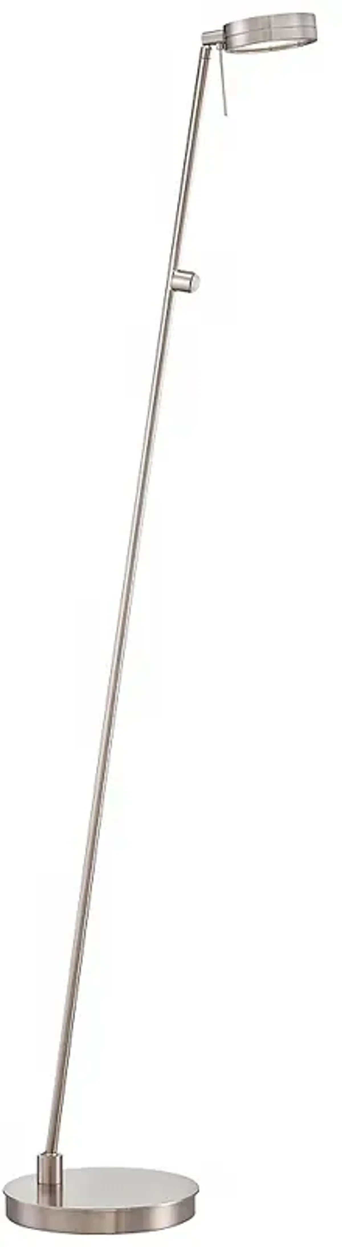 George Kovacs 49 3/4" Brushed Nickel Modern LED Pharmacy Floor Lamp