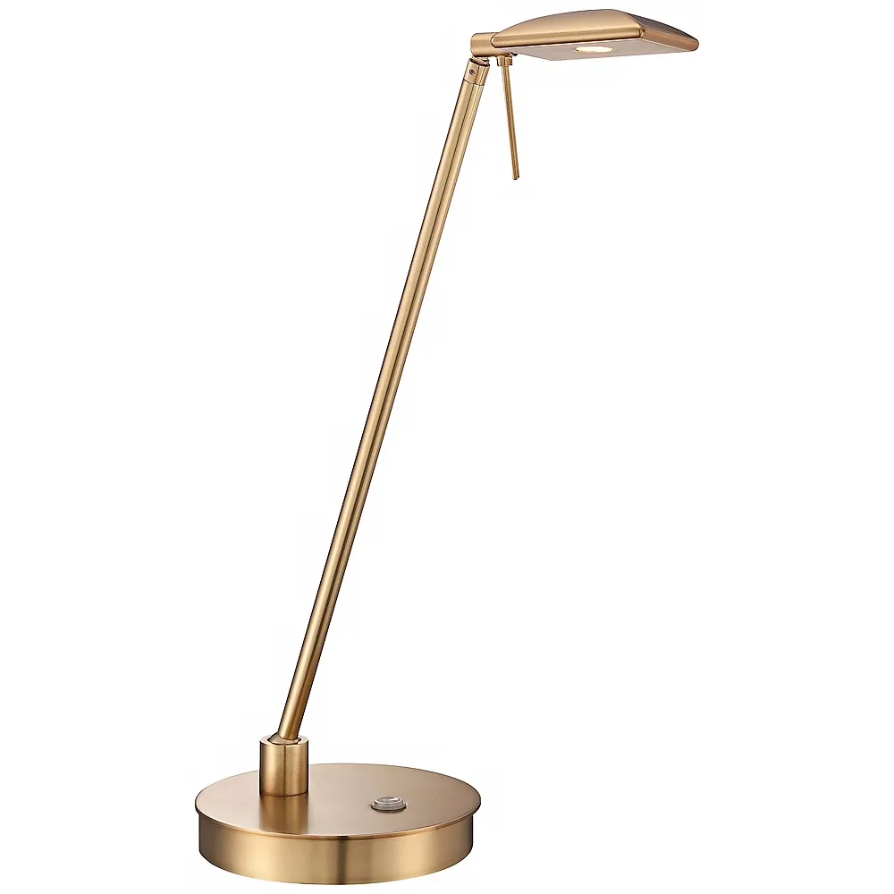 George Kovacs 19" High Honey Gold Dome LED Desk Lamp