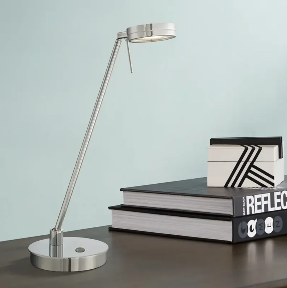 George Kovacs Chrome LED Desk Lamp