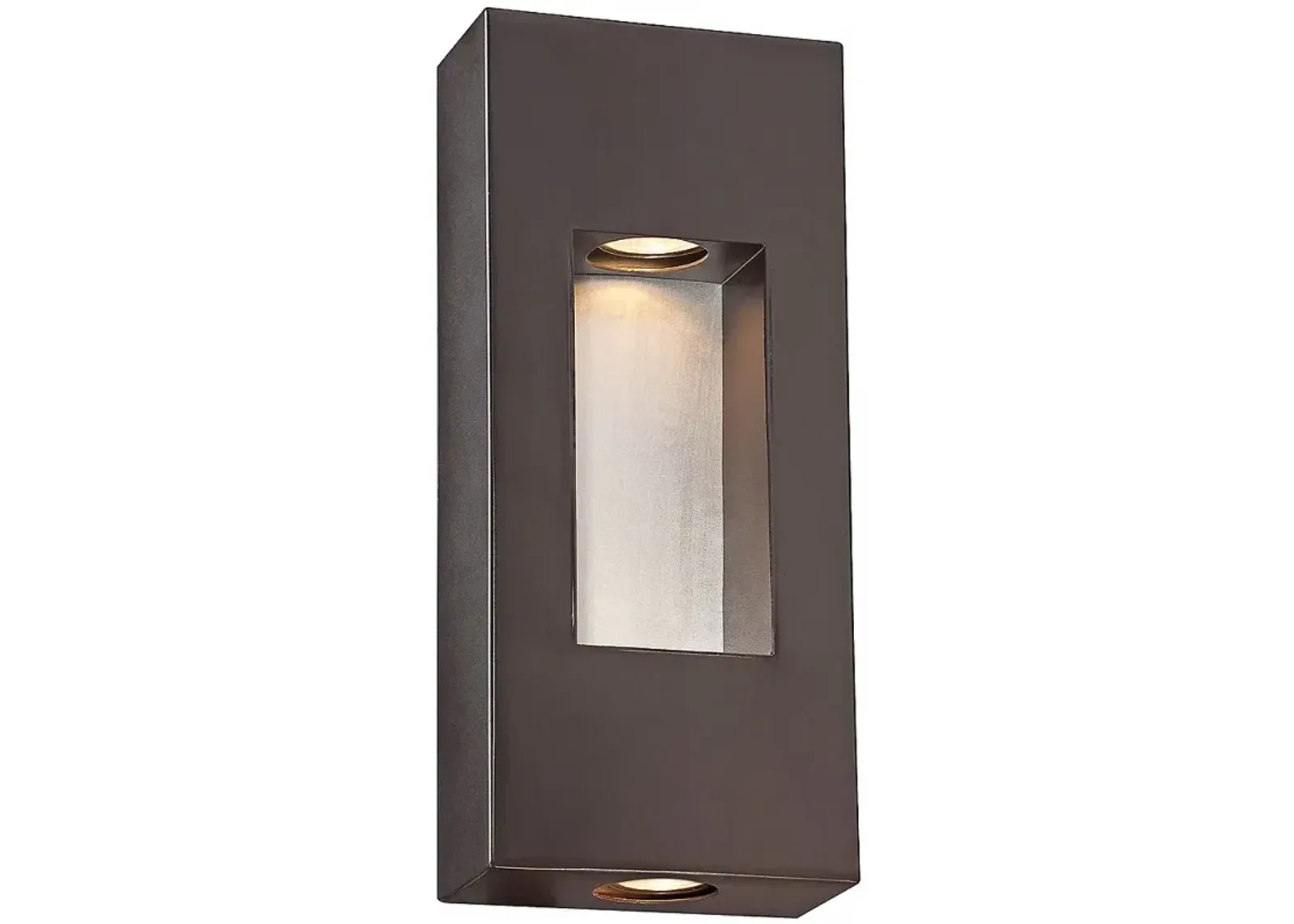 Minka Geox 14" High Bronze Outdoor Pocket Light