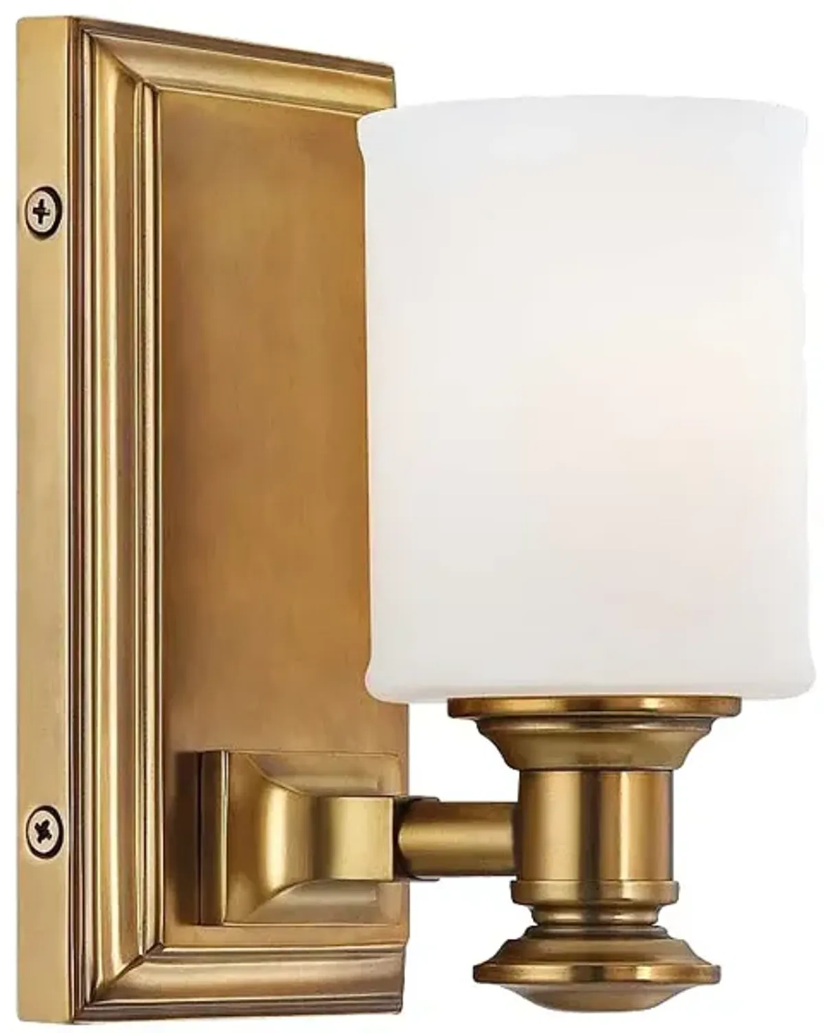 Minka Harbour Point 8" High Liberty Gold Wall Sconce