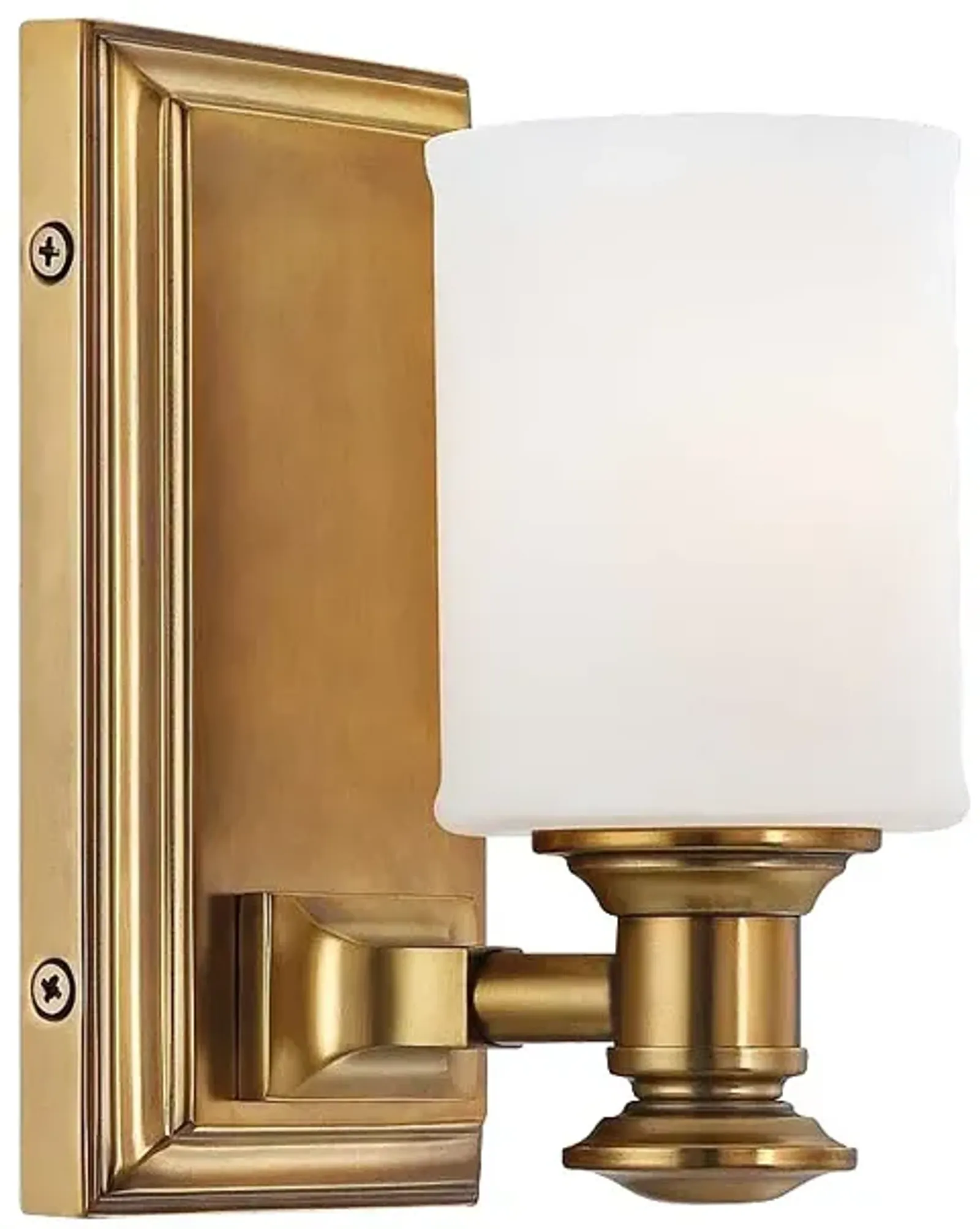 Harbour Point 8" High Liberty Gold Wall Sconce