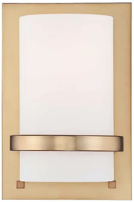 Minka Lavery Contemporary 10" High Honey Gold Wall Sconce