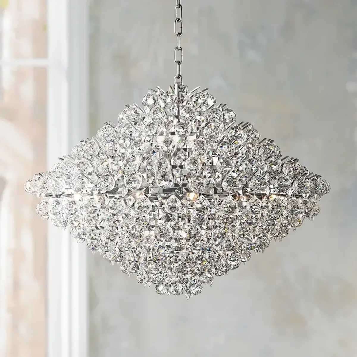 Vienna Full Spectrum Essa 31 1/2" Wide Crystal Pendant Chandelier