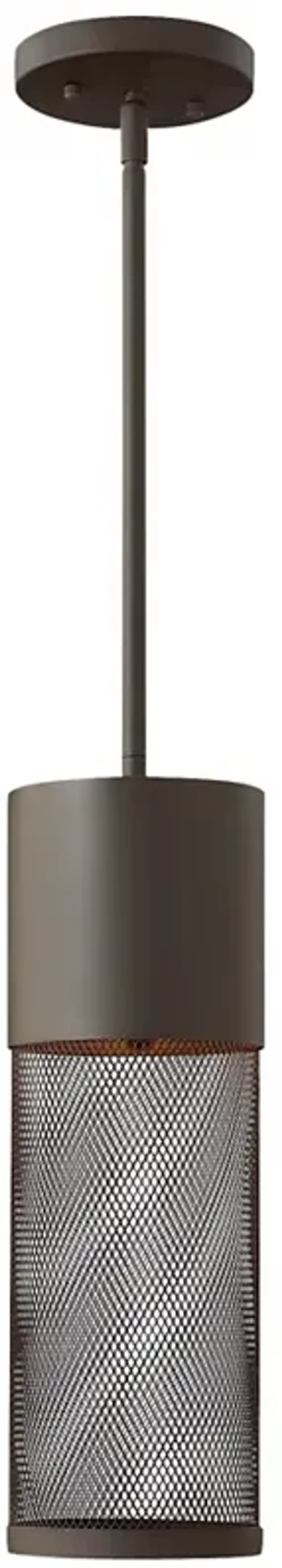 Aria 15 3/4" High Buckeye Bronze LED Outdoor Hanging Light