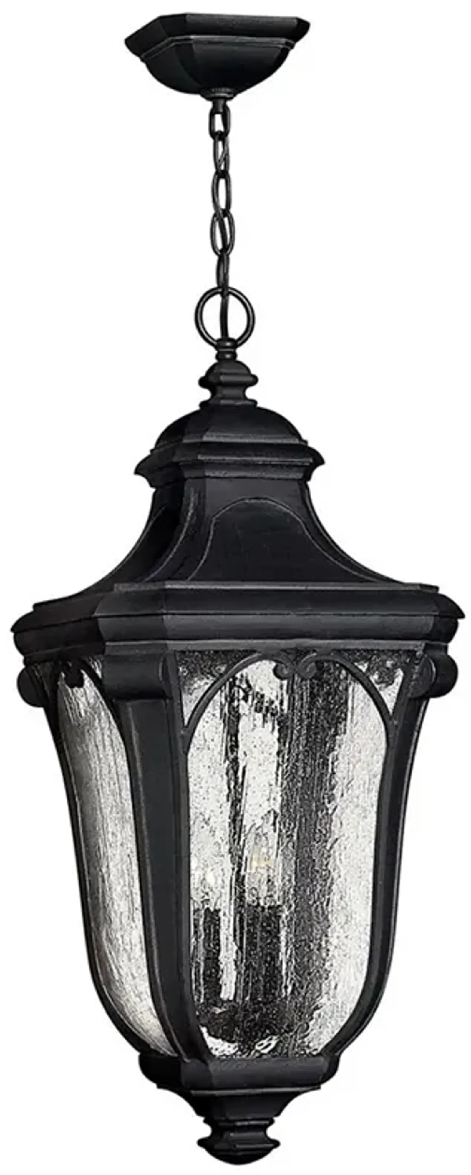 Outdoor Trafalgar-Large Hanging Lantern-Museum Black