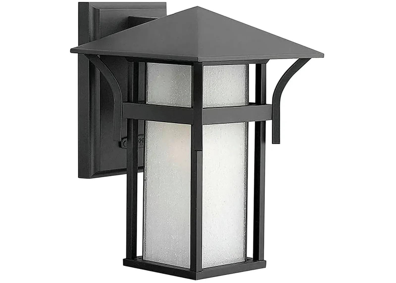 Hinkley Harbor 10 1/2" High Satin Black Outdoor Wall Light