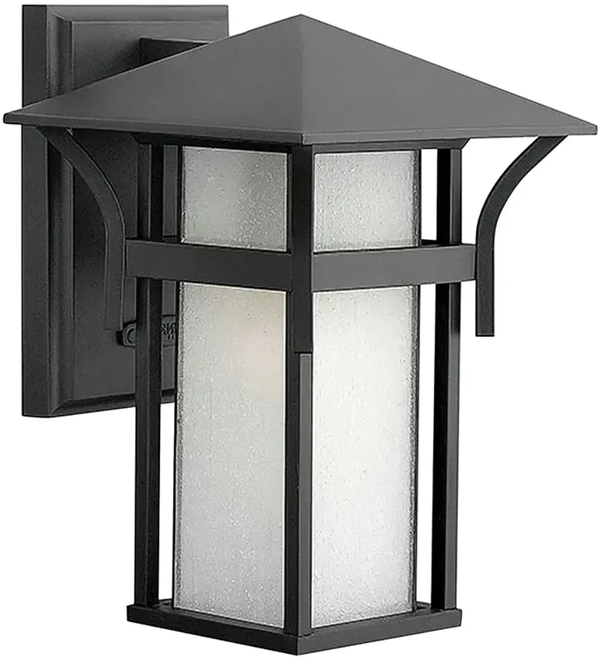 Hinkley Harbor 10 1/2" High Satin Black Outdoor Wall Light