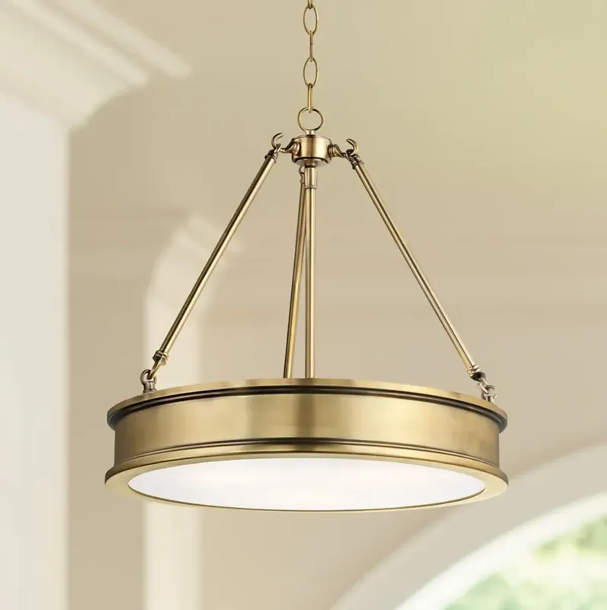 Minka Lavery Harbour Point 19" Wide Liberty Gold Pendant Light