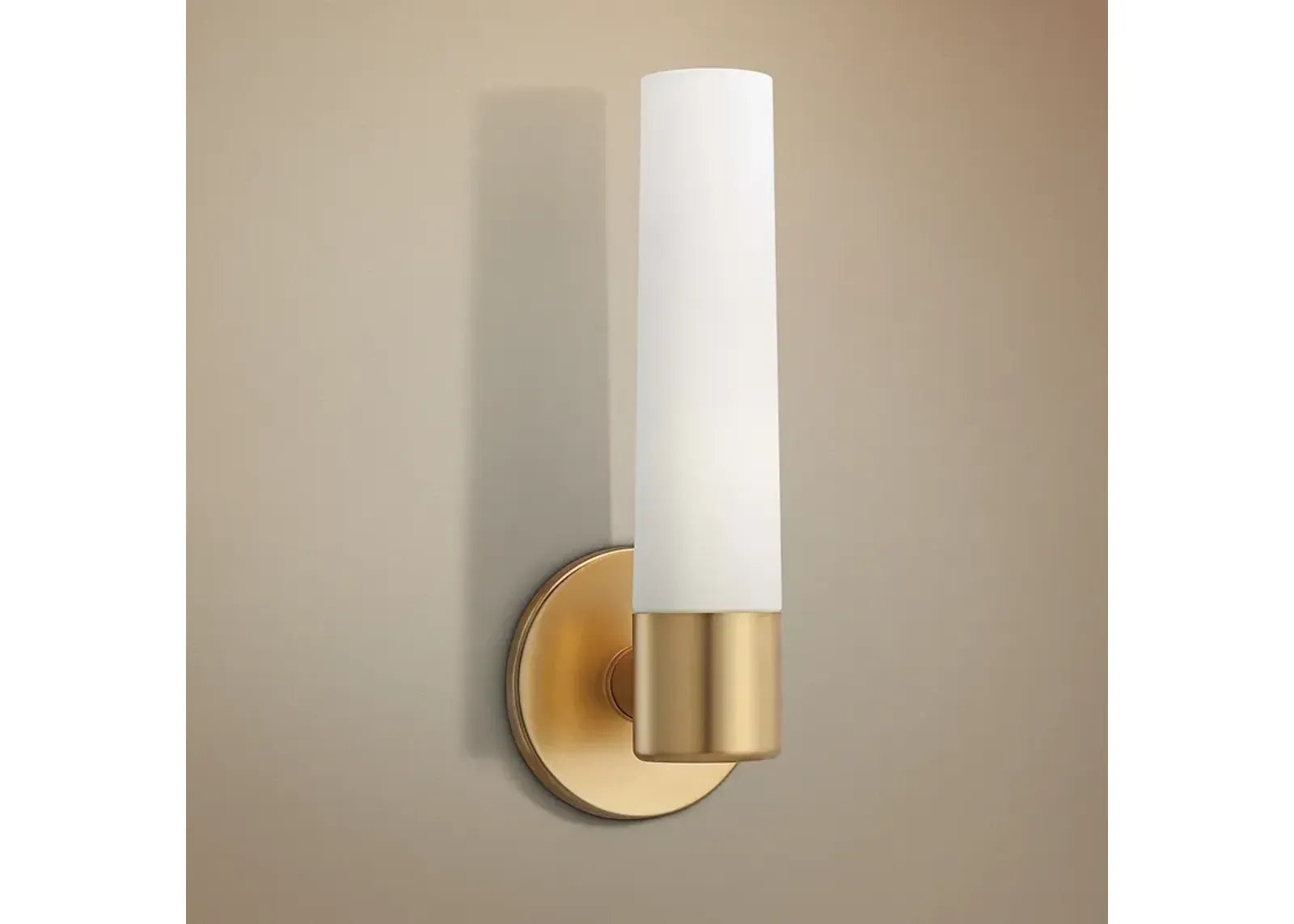 George Kovacs Saber 12 1/2" High Honey Gold Wall Sconce