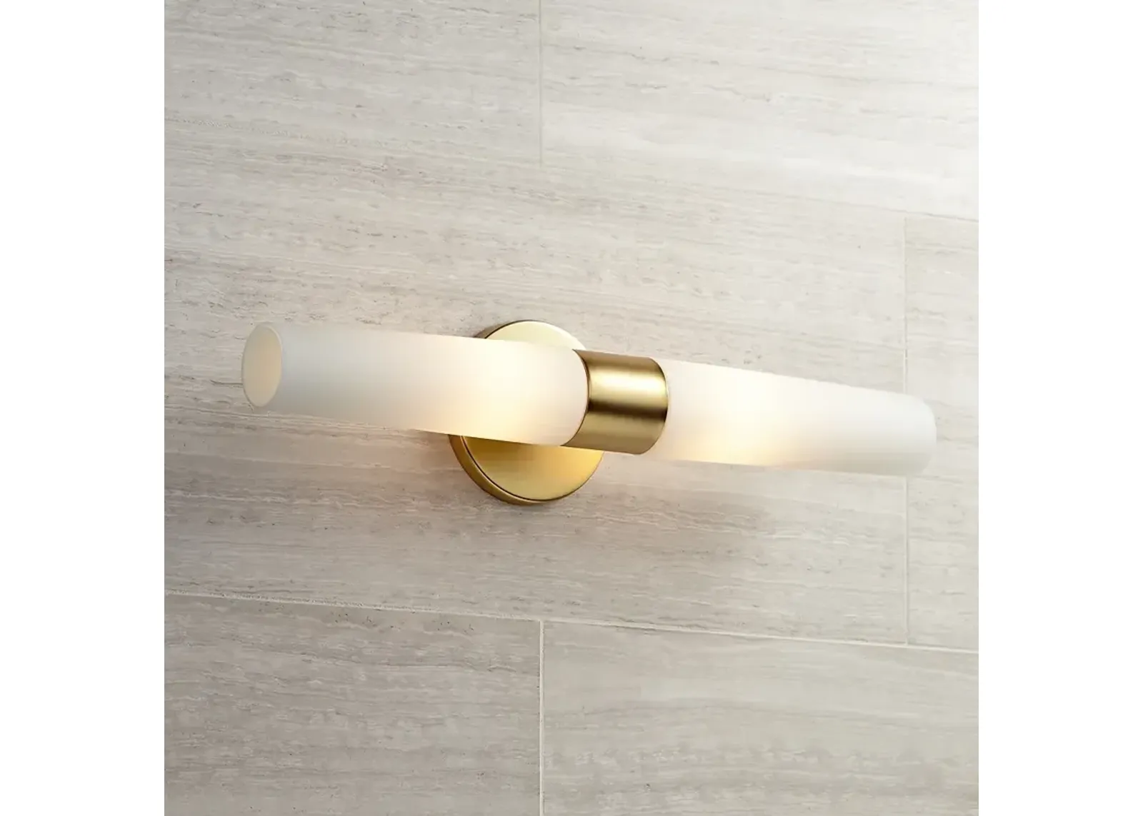 George Kovacs Gold 20" Wide Modern Bathroom Light Fixture