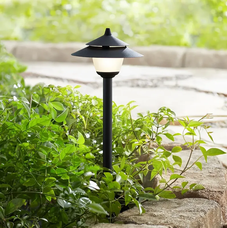 Pagoda 15" High Low Voltage LED Landscape Light