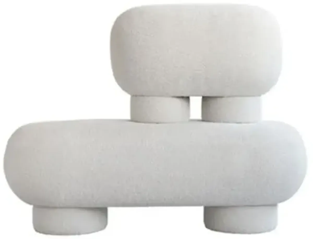 Big Foot Upholstered Bench