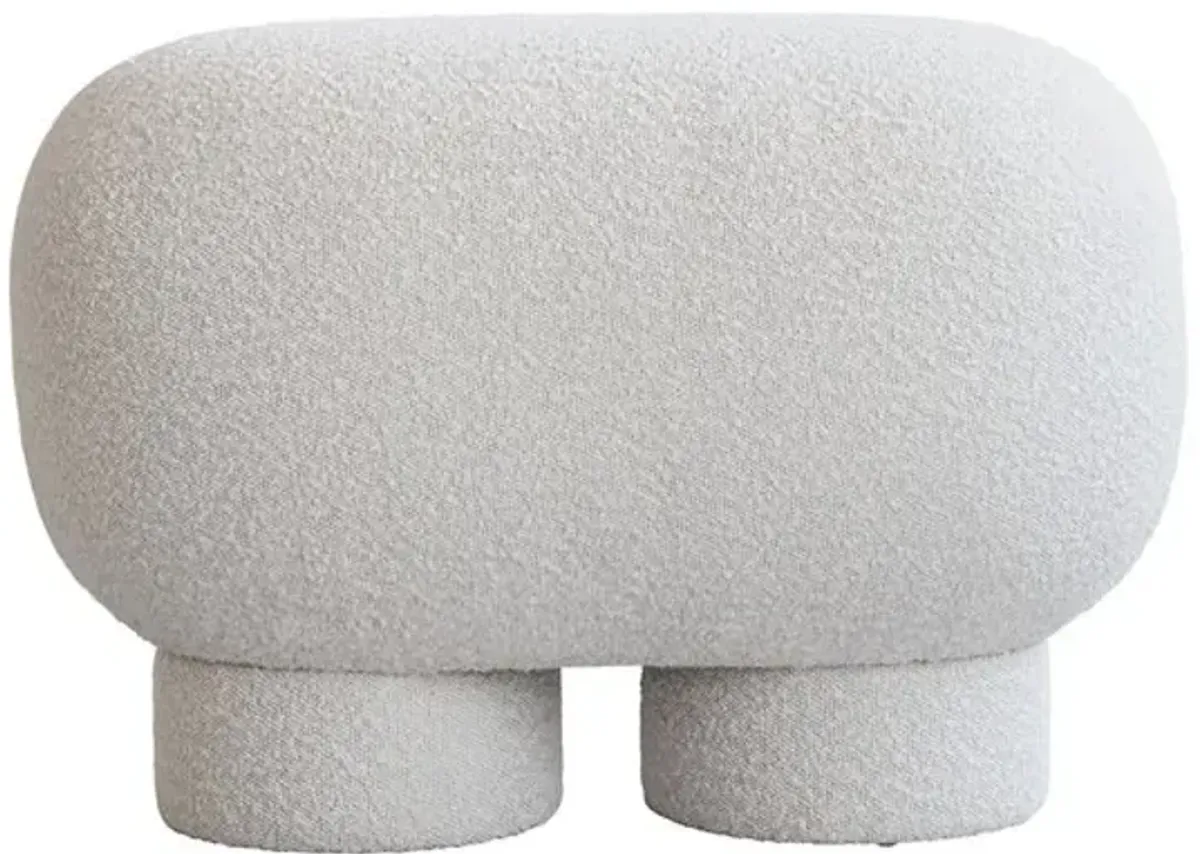 Big Foot Upholstered Mini Bench