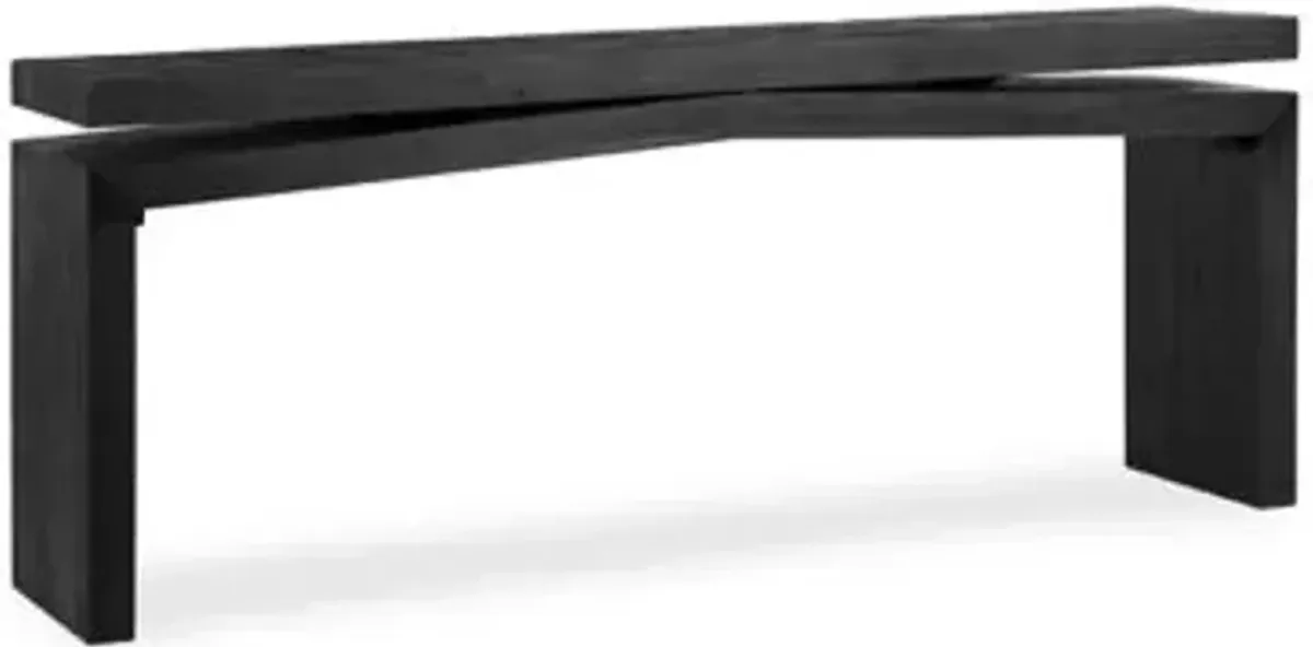 Matthes Wood Console Table