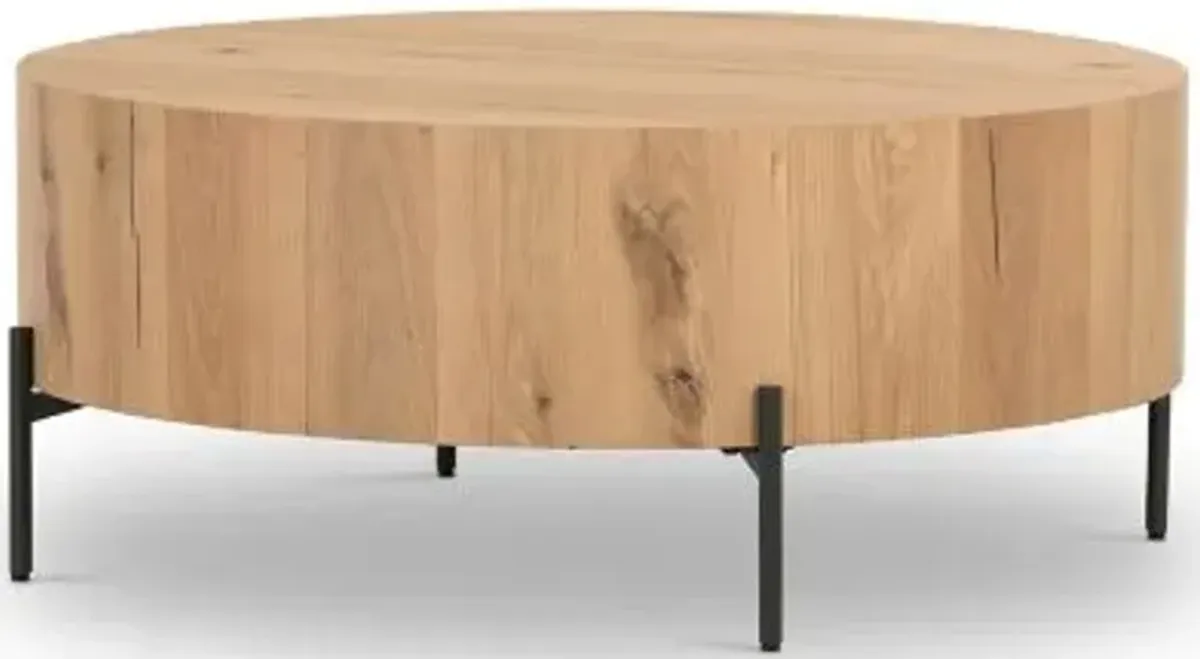 Eaton Drum Coffee Table