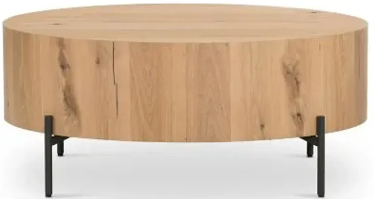 Eaton Drum Coffee Table