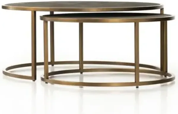 Shagreen Nesting Coffee Table