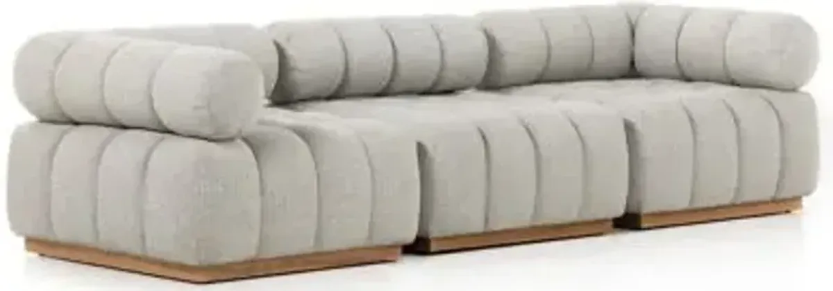 Roma Outdoor 3-Piece Sofa