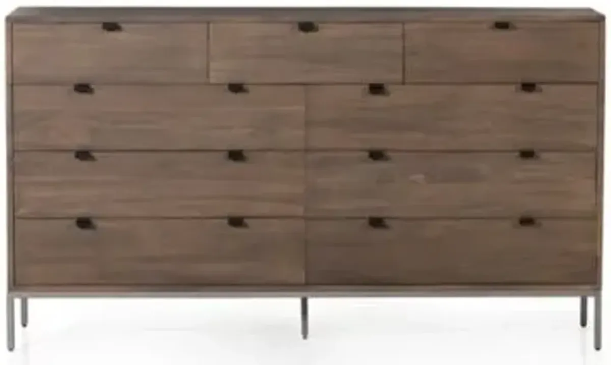 Trey 9 Drawer Dresser