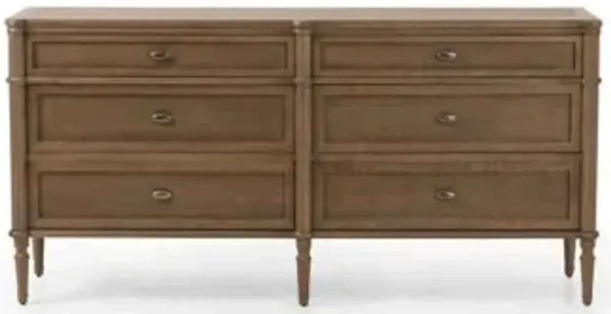 Toulouse 6 Drawer Dresser
