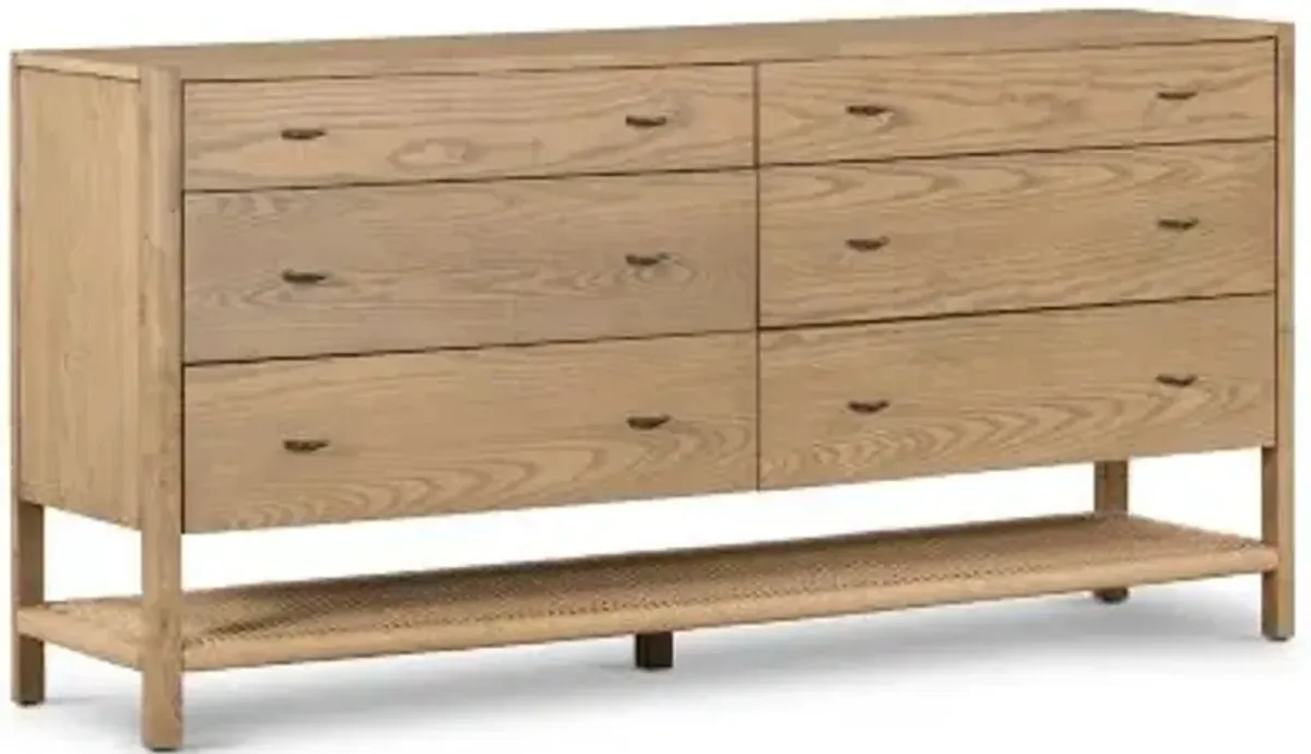 Zuma 6 Drawer Dresser