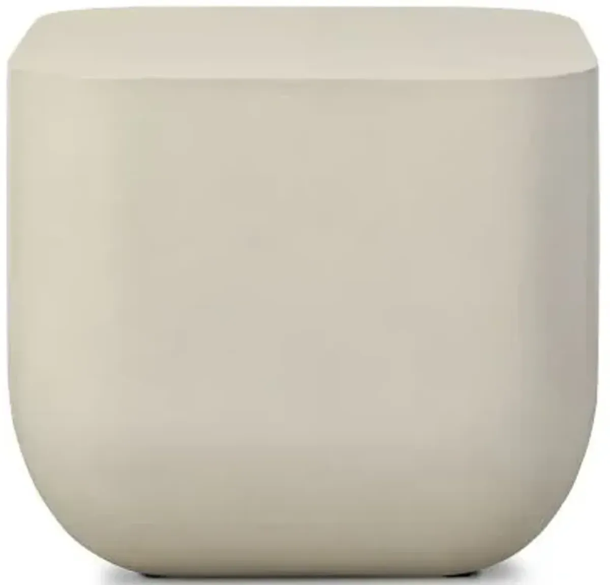 Ivan Square Outdoor End Table