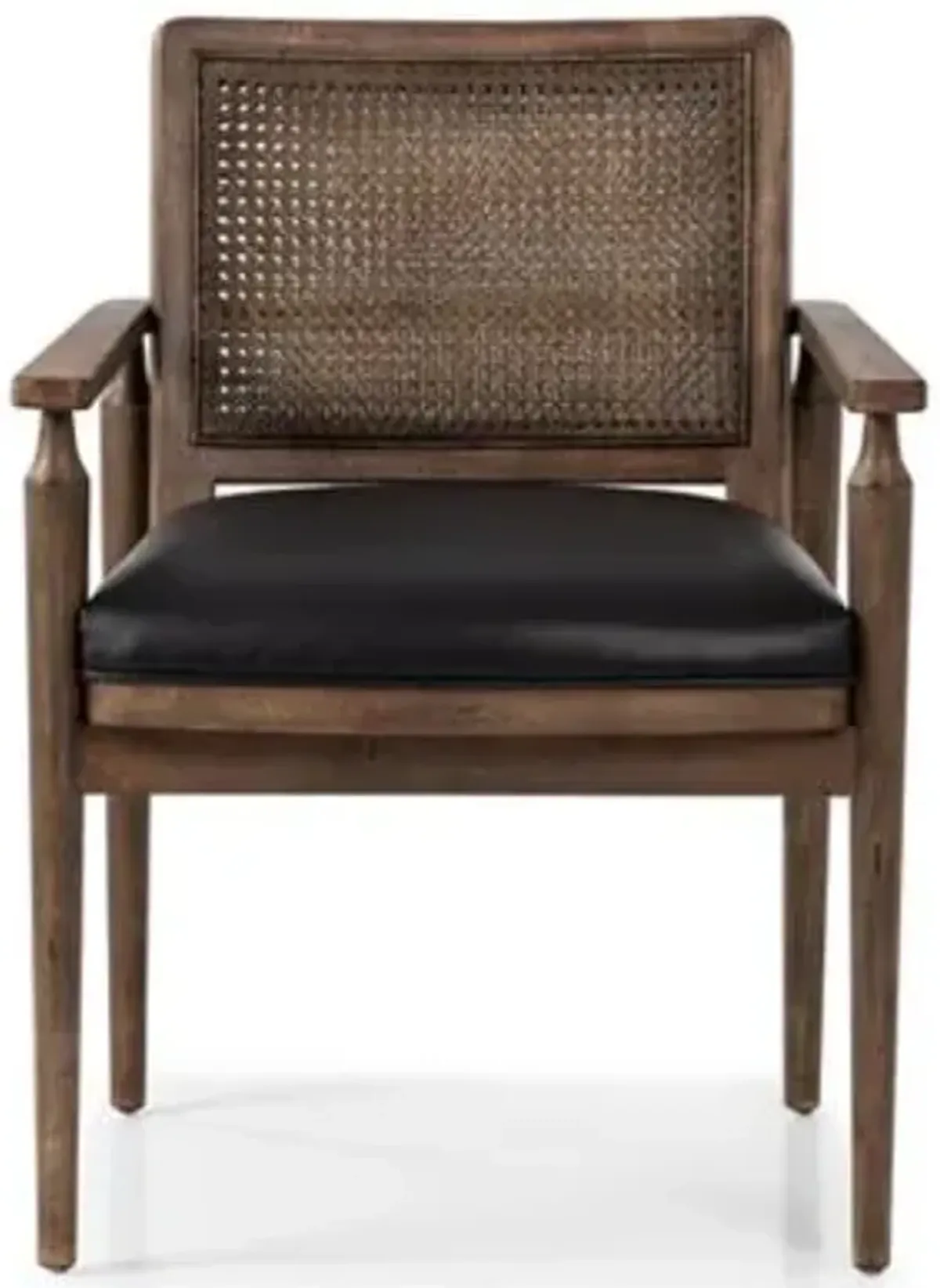 Xavier Leather Dining Armchair