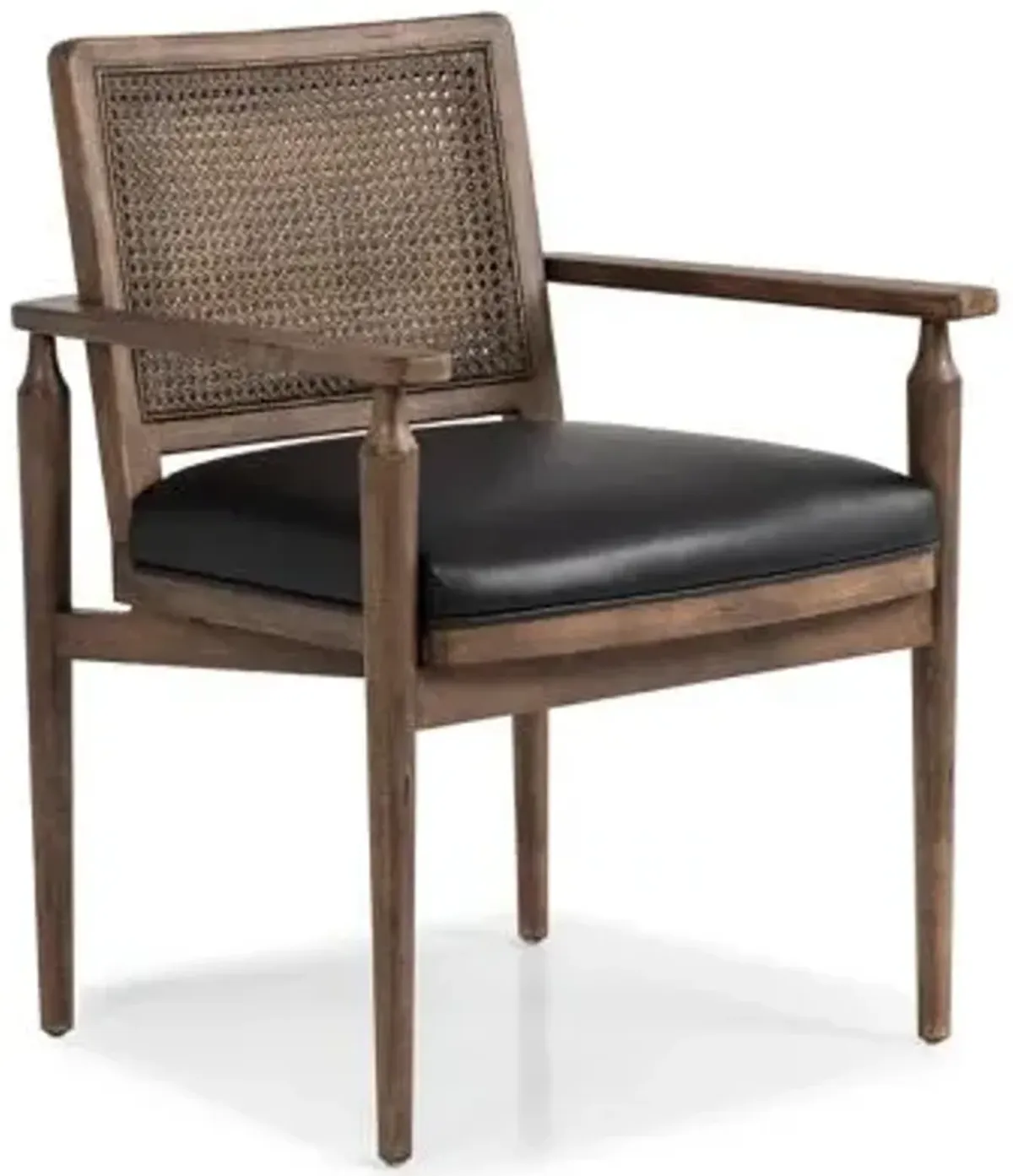 Xavier Leather Dining Armchair