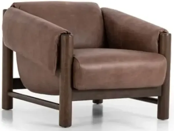 Boden Leather Lounge Chair