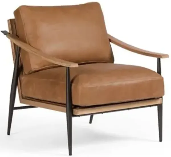 Kennedy Leather Lounge Chair