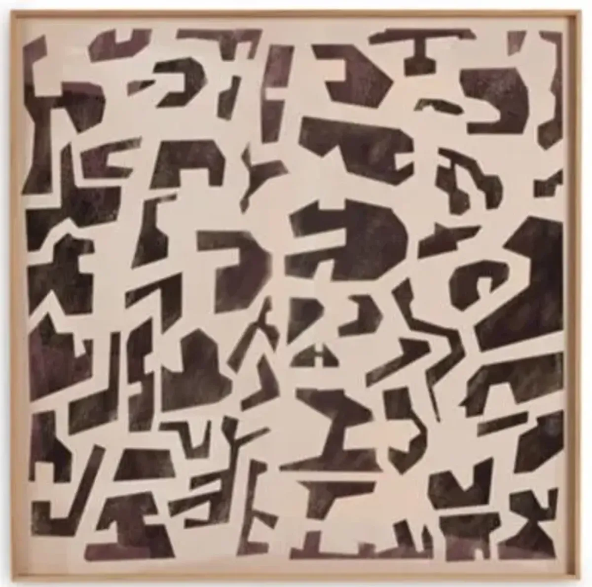 Block Onyx I Wall Art