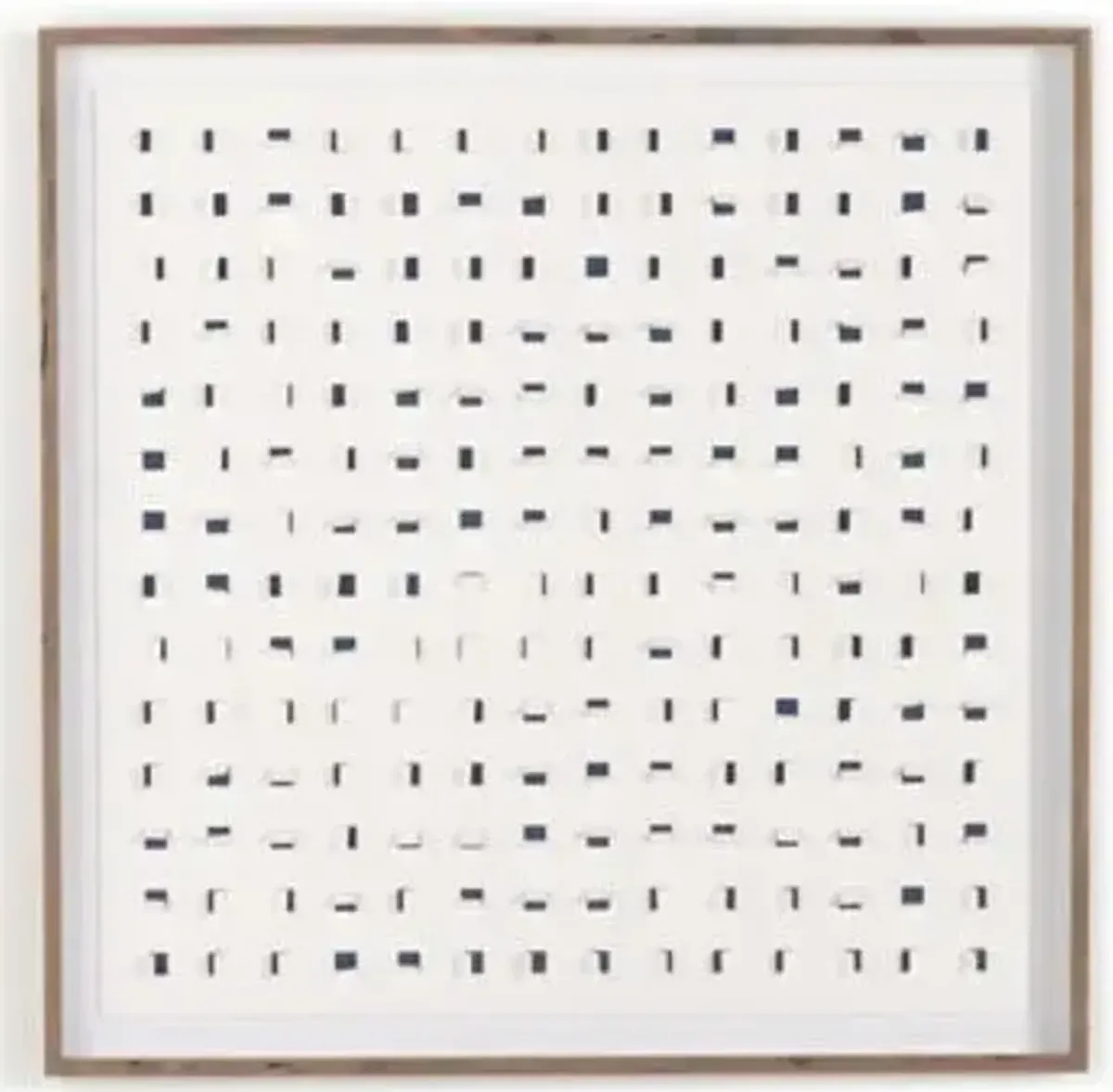 See Through Blue Wall Art