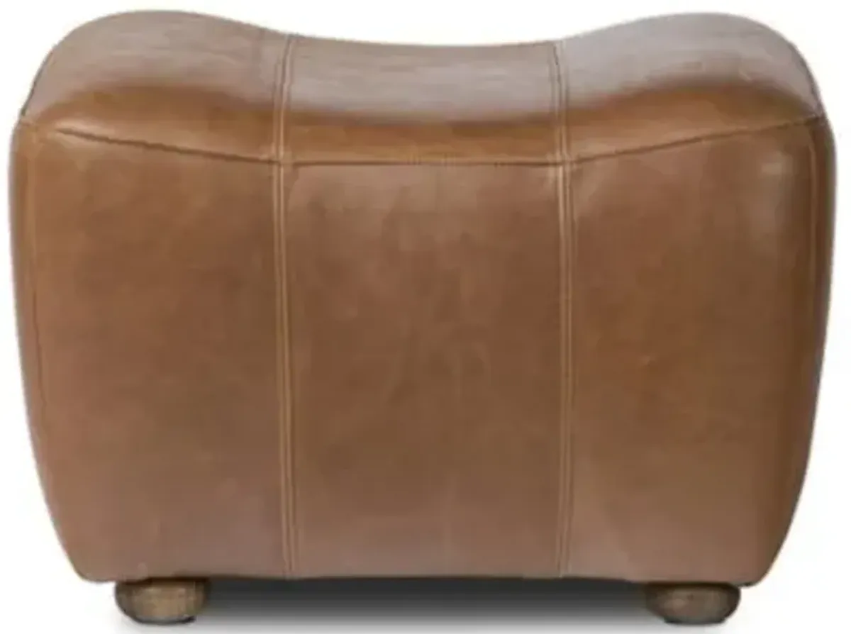 Amber Lewis x Four Hands Kylo Ottoman