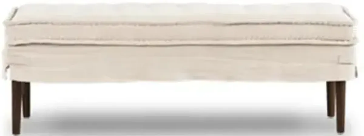 Amber Lewis x Four Hands Cole Accent Bench