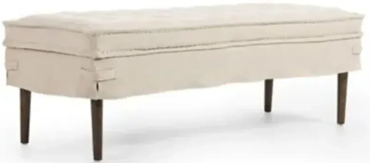 Amber Lewis x Four Hands Cole Accent Bench