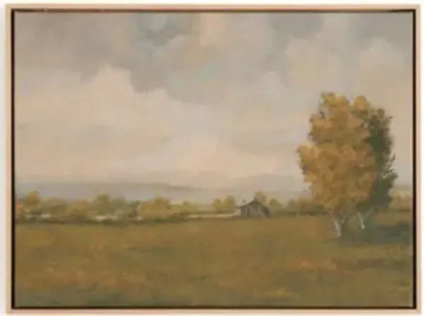 Amber Lewis x Four Hands Misty Morning Cabin Wall Art