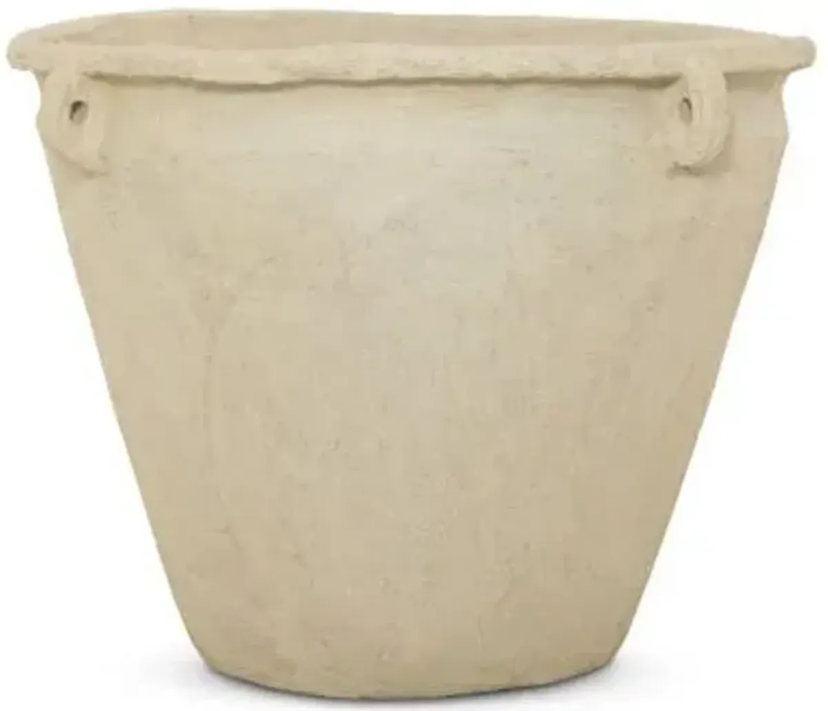 Amber Lewis x Four Hands Olivos Paper Mache Tall Vessel