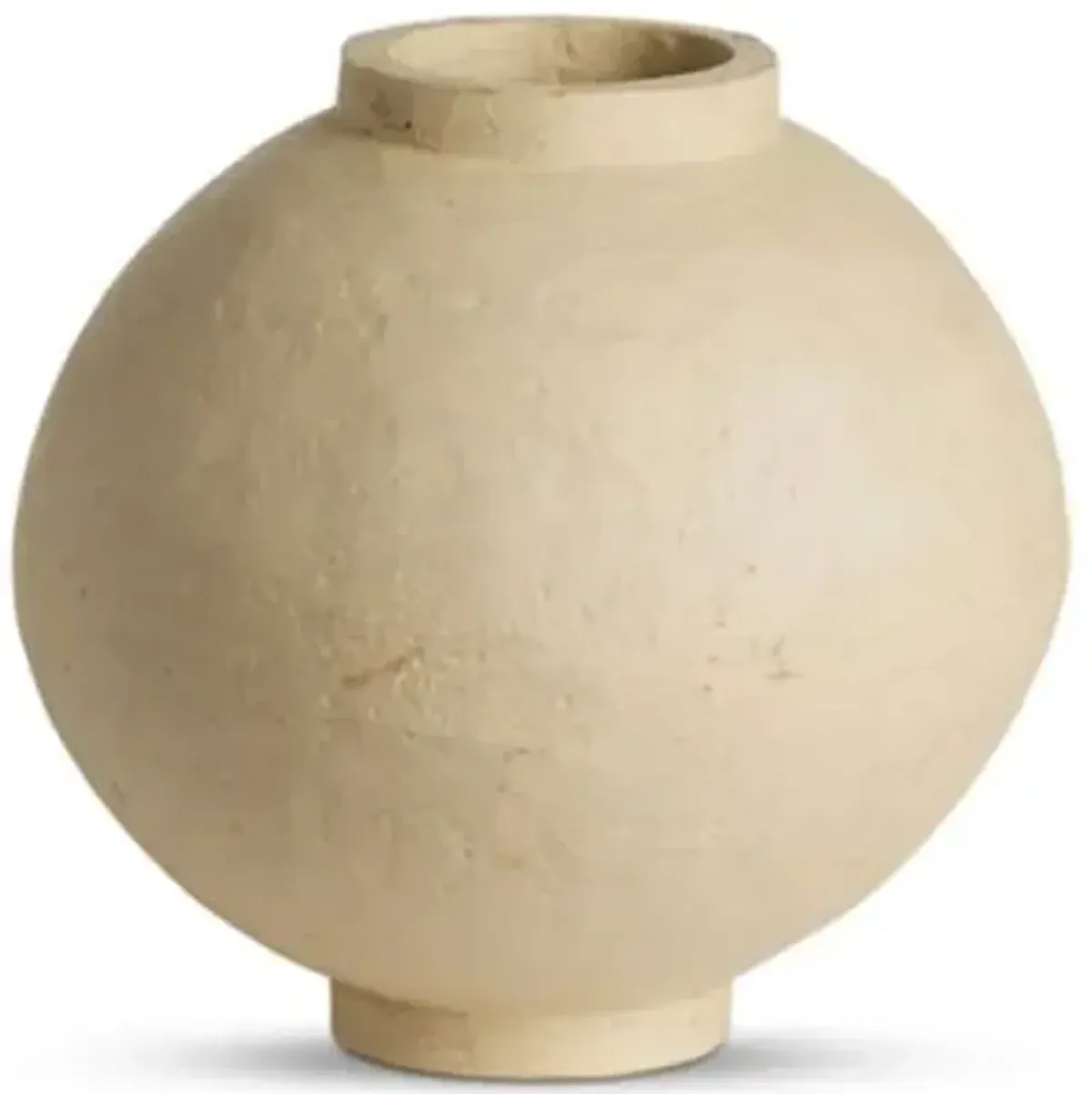 Amber Lewis x Four Hands Olivos Paper Mache Wide Vessel