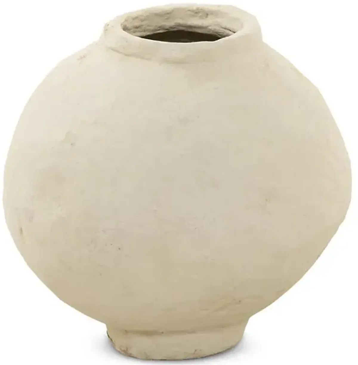 Amber Lewis x Four Hands Olivos Paper Mache Wide Vessel