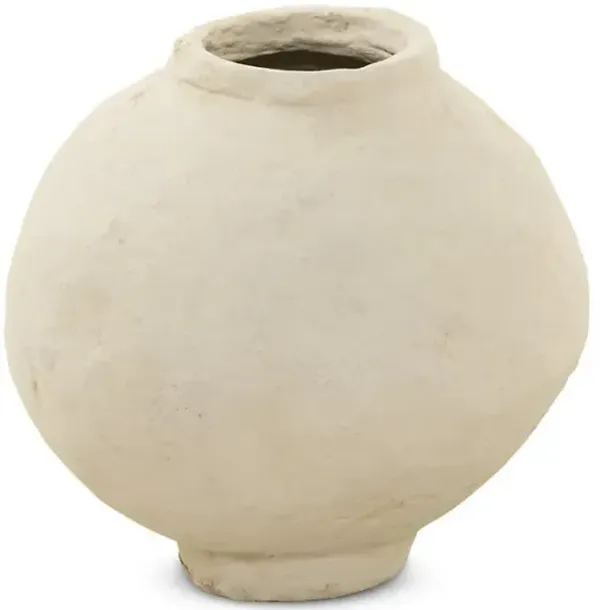 Amber Lewis x Four Hands Olivos Paper Mache Wide Vessel