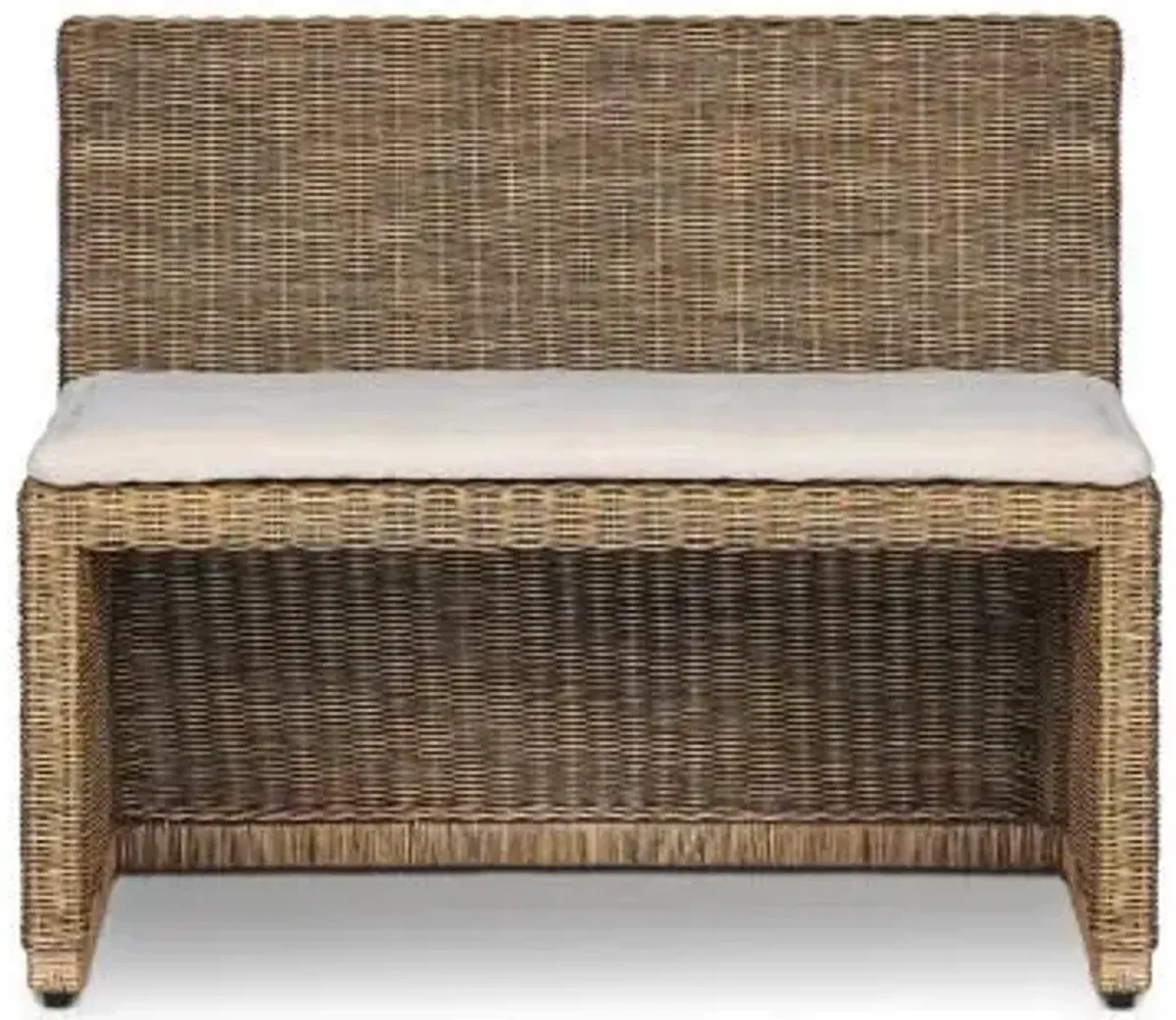 Amber Lewis x Four Hands Senna Woven Dining Bench