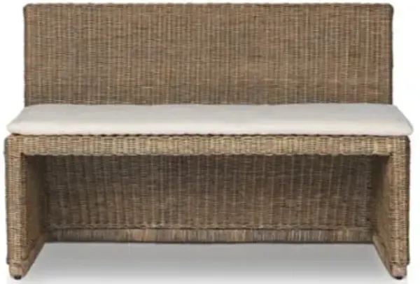 Amber Lewis x Four Hands Senna Woven Dining Bench