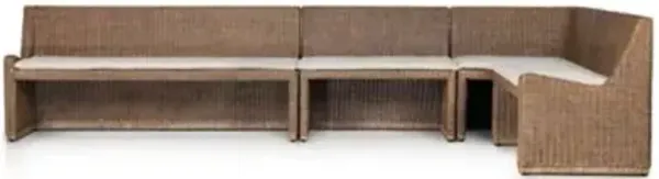 Amber Lewis x Four Hands Senna L Shaped Dining Bench