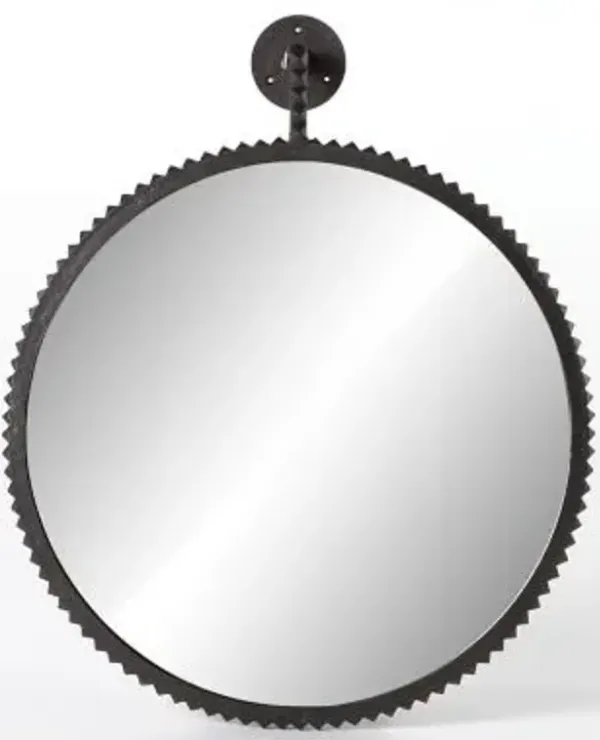 Cru Round Wall Mirror
